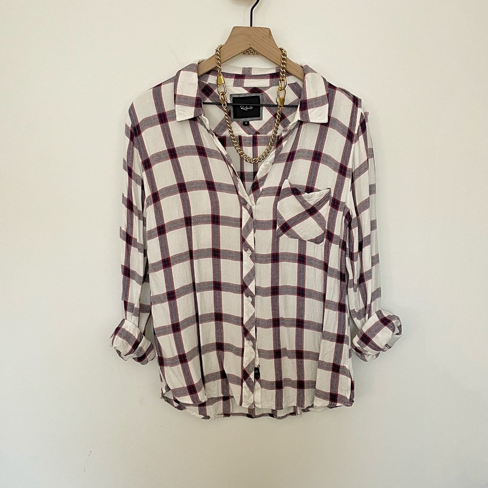 Rails: Plaid Shirt - Size: M